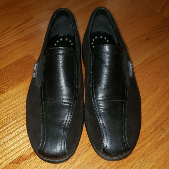 Mephisto black leather cool air loafers - Picture 2 of 8